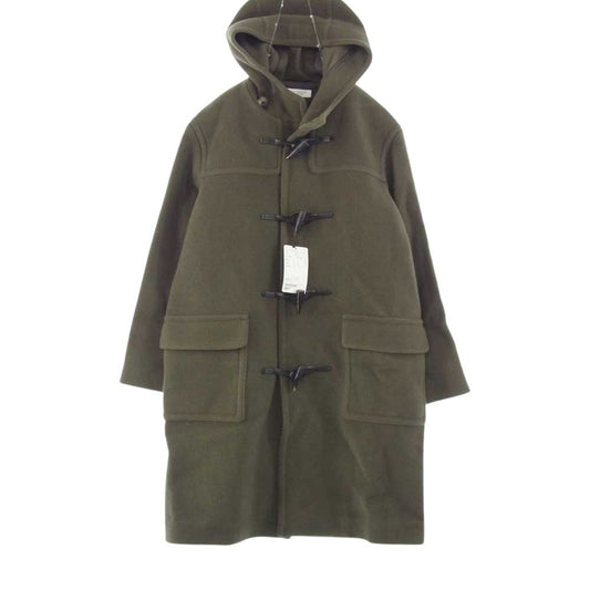 UNITED ARROWS ユナイテッドアローズ BEAUTY＆YOUTH ビューティーアンドユース Vallombrosa バロムブローサ ウール ダッフル コート モスグリーン系 S【新古品】【未使用】【中古】