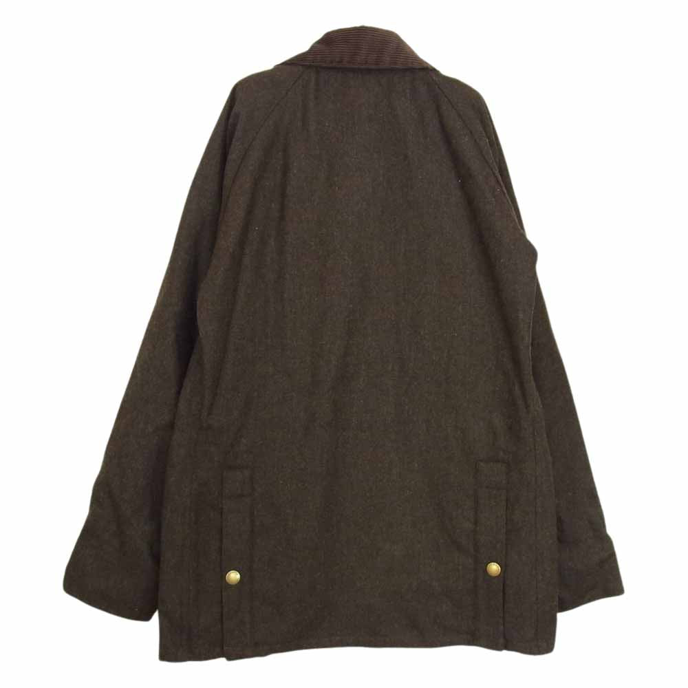 Barbour バブアー MWO0228BR71 I.G.BEAMS ビームス 別注 SL BEDALE WOOL IG スリム ウール ビデイル ジャケット ブラウン系 36【新古品】【未使用】【中古】
