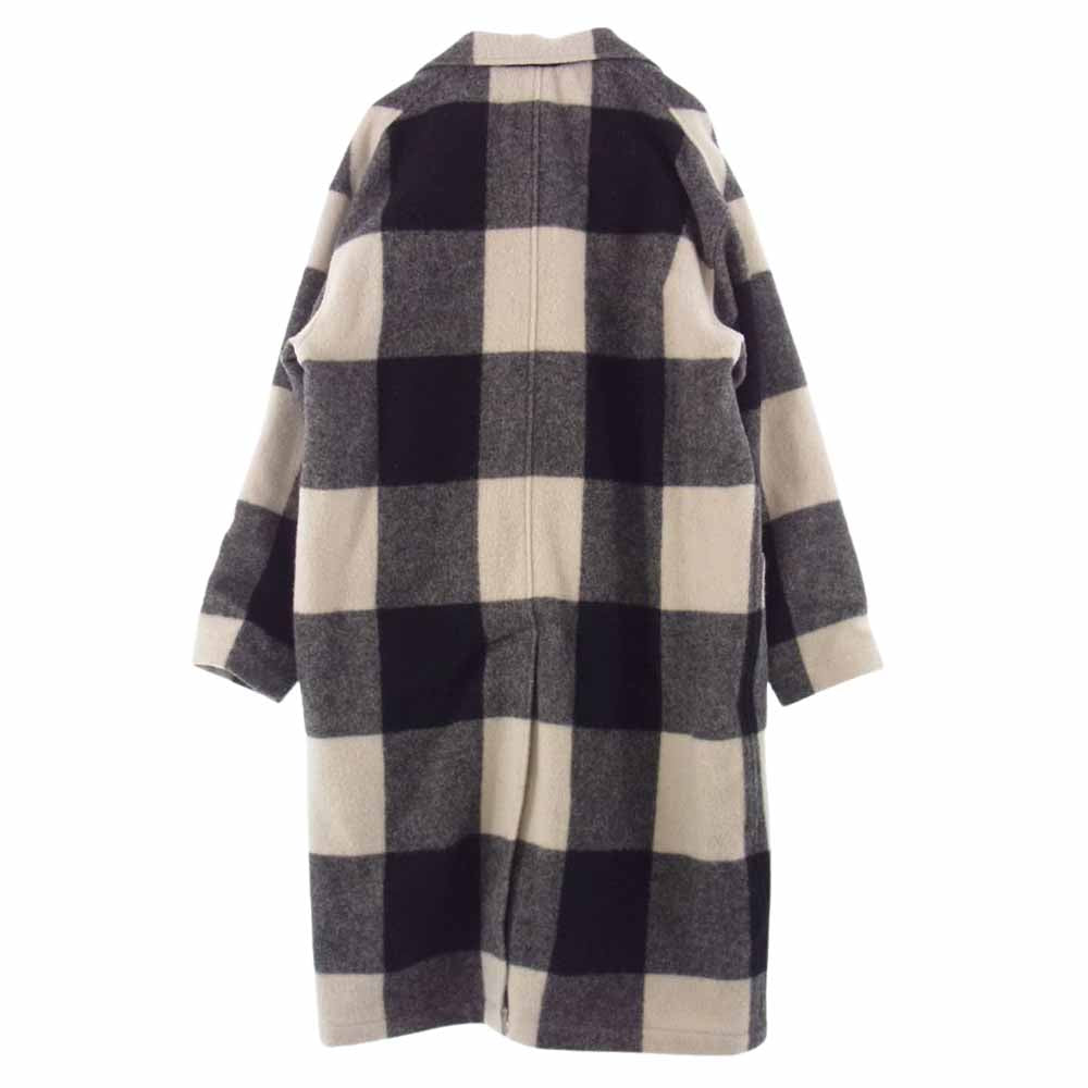 COOTIE クーティー Napping Buffalo Check Shop Coat ナッピング
