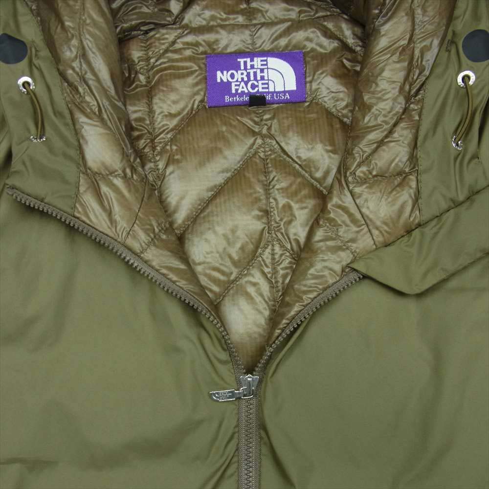 THE NORTH FACE ノースフェイス ND2652N PURPLE LABEL パープルレーベル HOODED DOWN PARKAR フーデッド ダウン パーカー ジャケット オリーブ系 M【中古】
