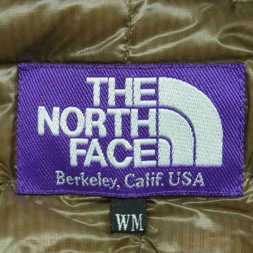 THE NORTH FACE ノースフェイス ND2652N PURPLE LABEL パープルレーベル HOODED DOWN PARKAR フーデッド ダウン パーカー ジャケット オリーブ系 M【中古】