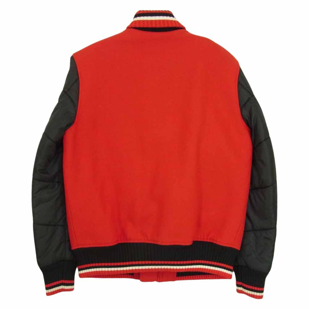 schott ショット スタジアム ジャケット スタジャン エンブレム 中綿 スタジャン レッド系 S【中古】