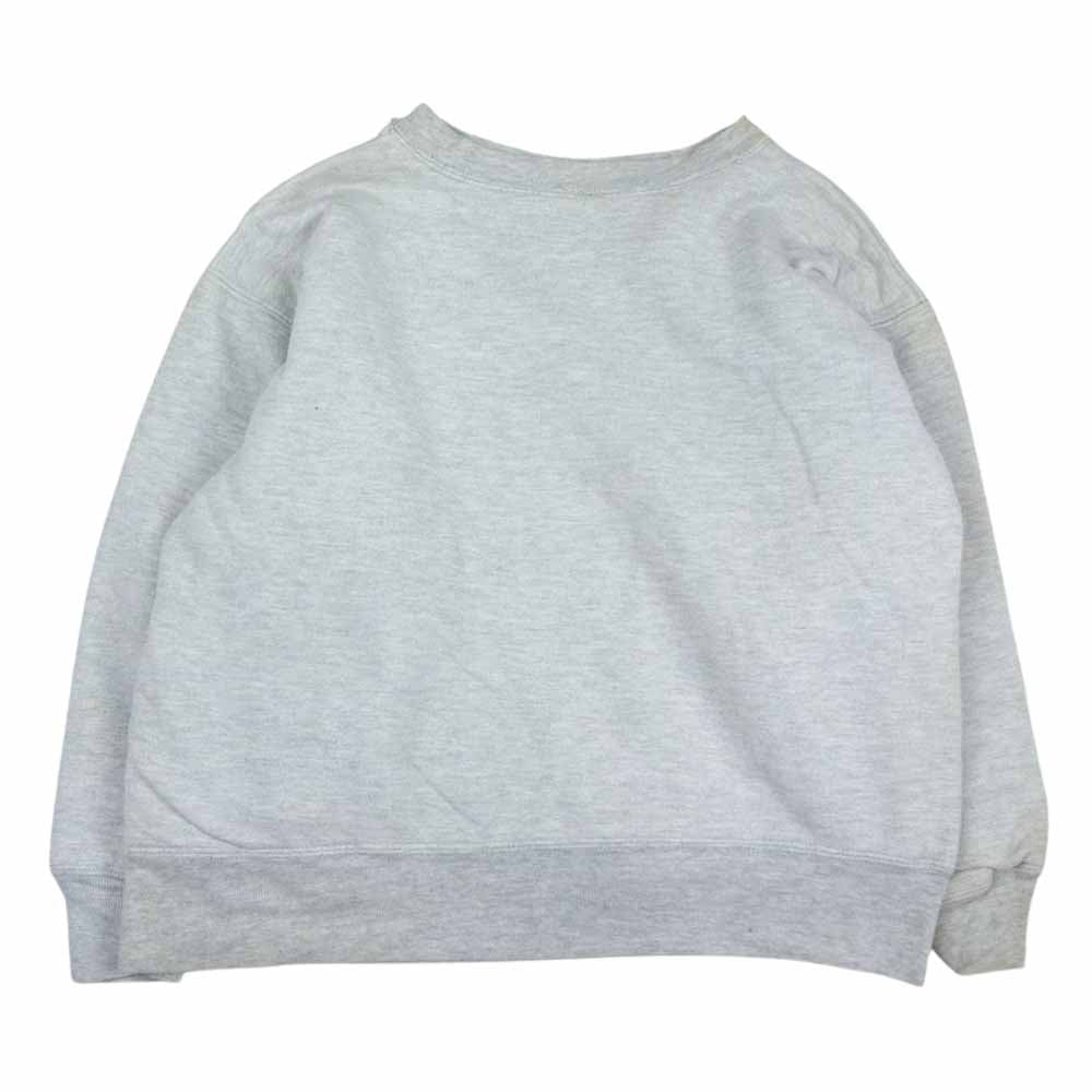 Champion チャンピオン CALIFORNIA カレッジロゴ プリント ダブルフェイス 二本針縫 セットインスリーブ スウェット トレーナー グレー系【中古】