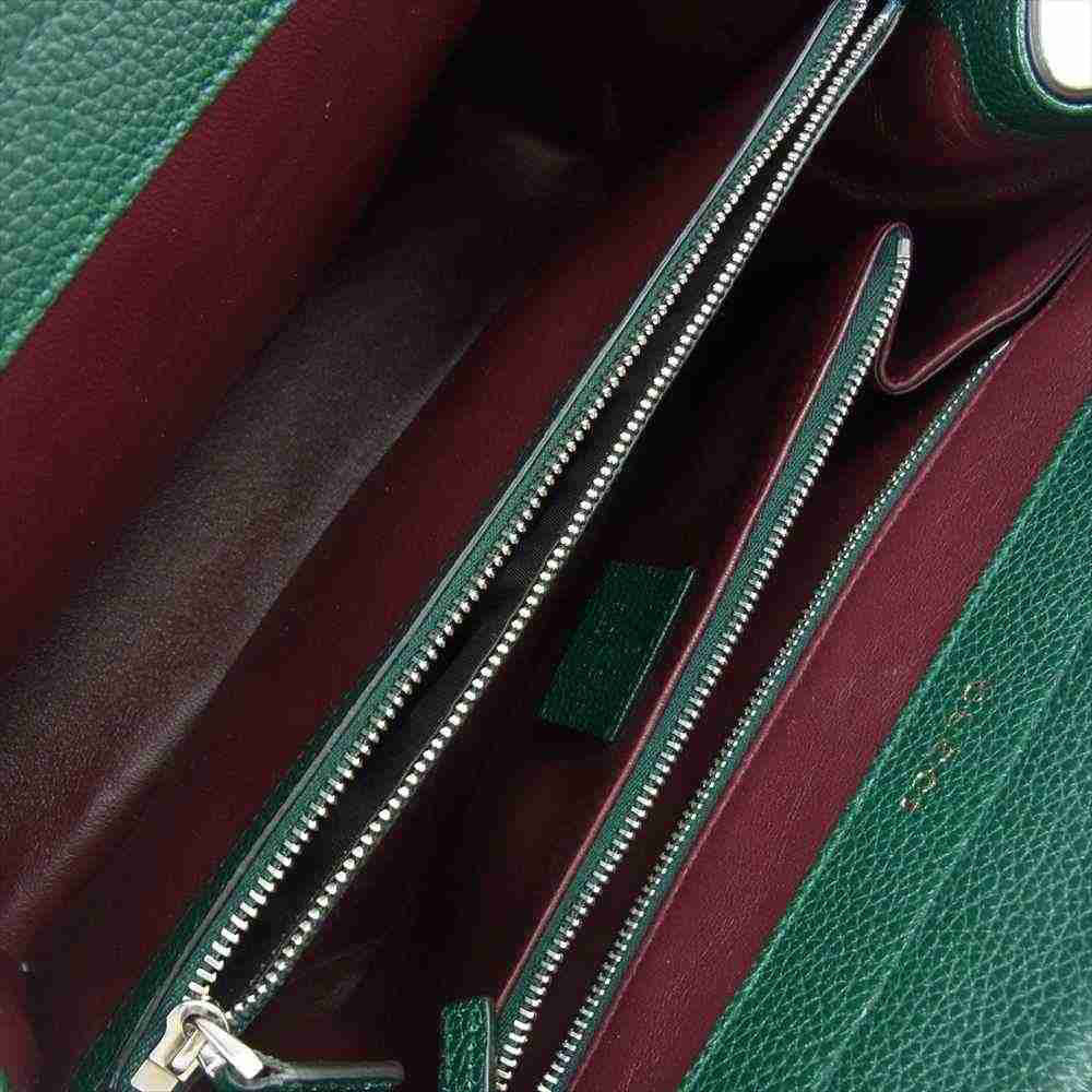 GUCCI グッチ 569712 ZUMI ズミ 2Way ショルダー ハンド バッグ グリーン系【中古】