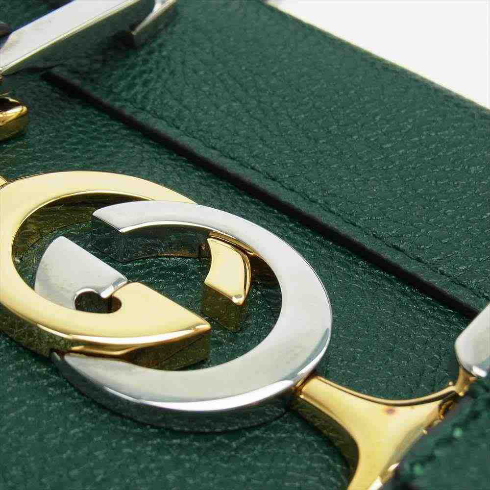 GUCCI グッチ 569712 ZUMI ズミ 2Way ショルダー ハンド バッグ グリーン系【中古】