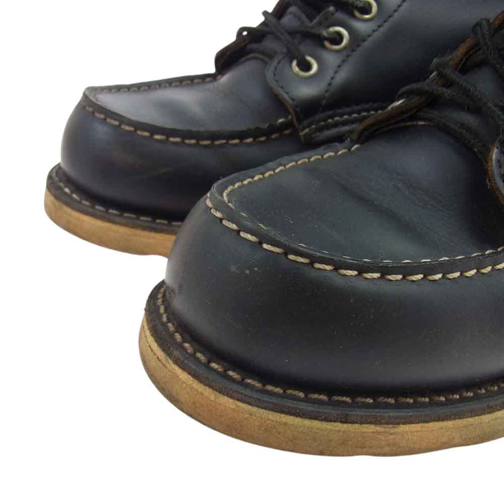 RED WING レッドウィング 8179 6inch CLASSIC MOC TOE モック トゥ レースアップ ブーツ ブラック  ブラック系 6 1/2【中古】