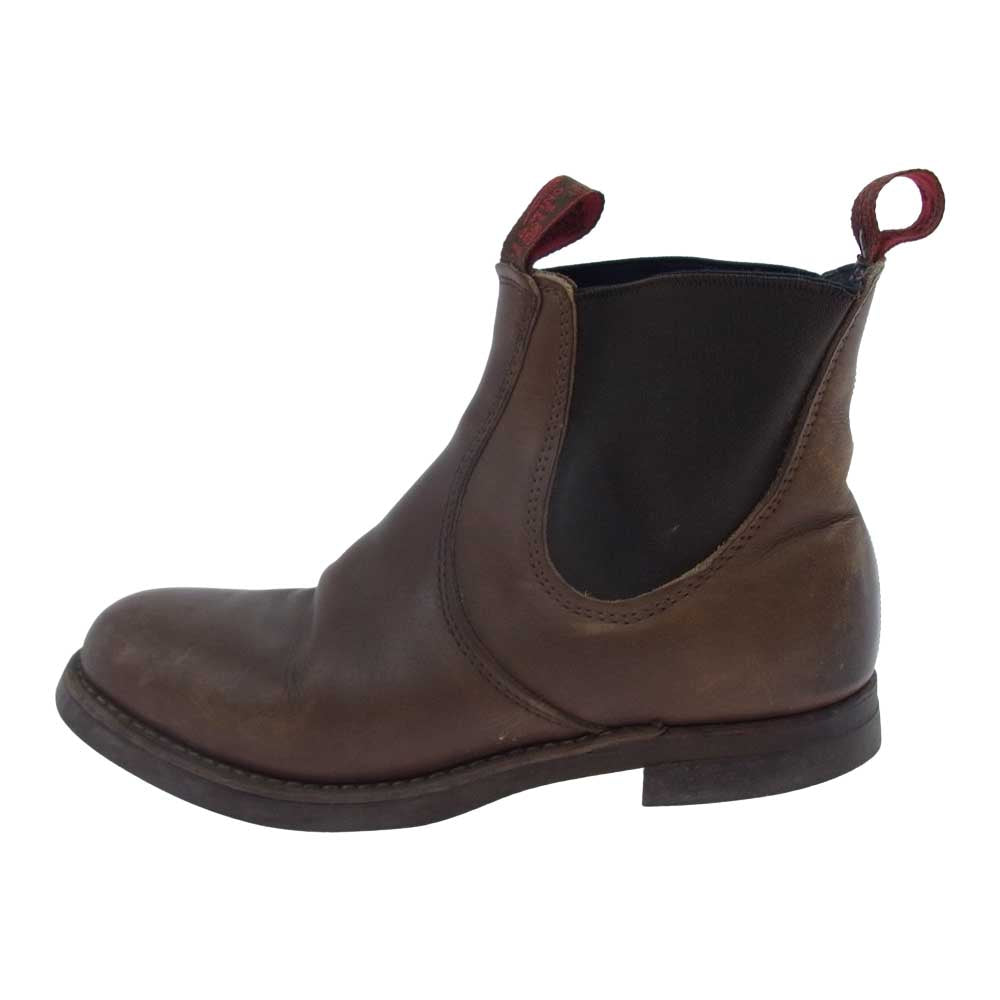 RED WING レッドウィング 8191 CHELSEA RANCHER チェルシー ランチャー サイドゴア ブーツ ブラウン系 7.5E【中古】