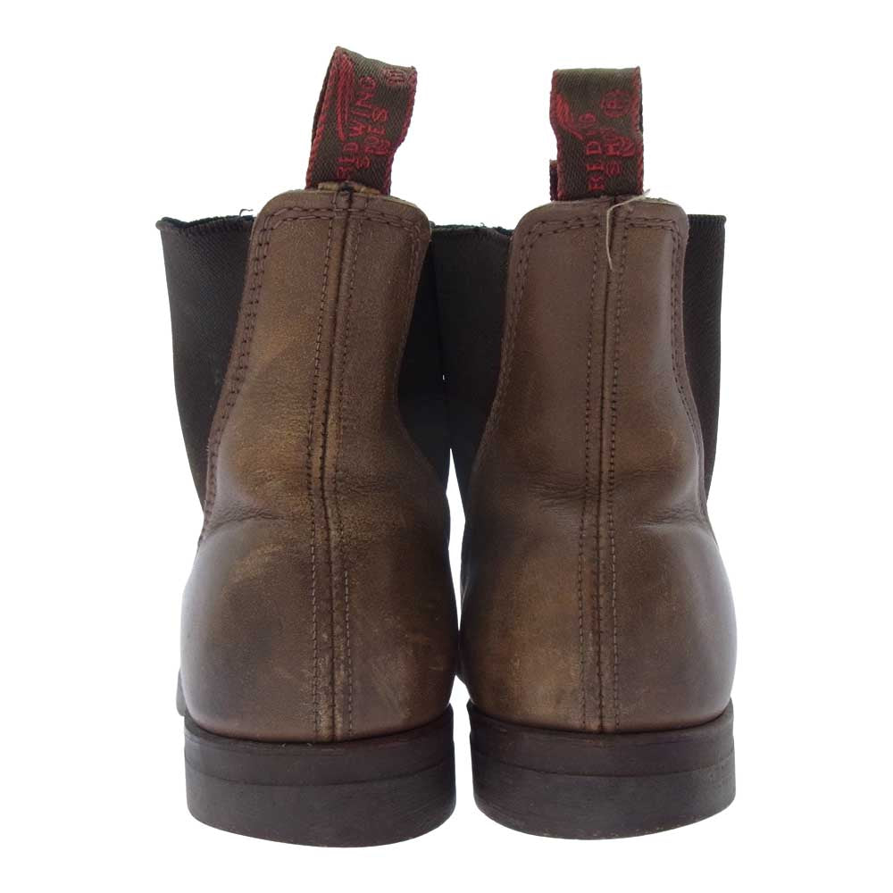RED WING レッドウィング 8191 CHELSEA RANCHER チェルシー ランチャー サイドゴア ブーツ ブラウン系 7.5E【中古】