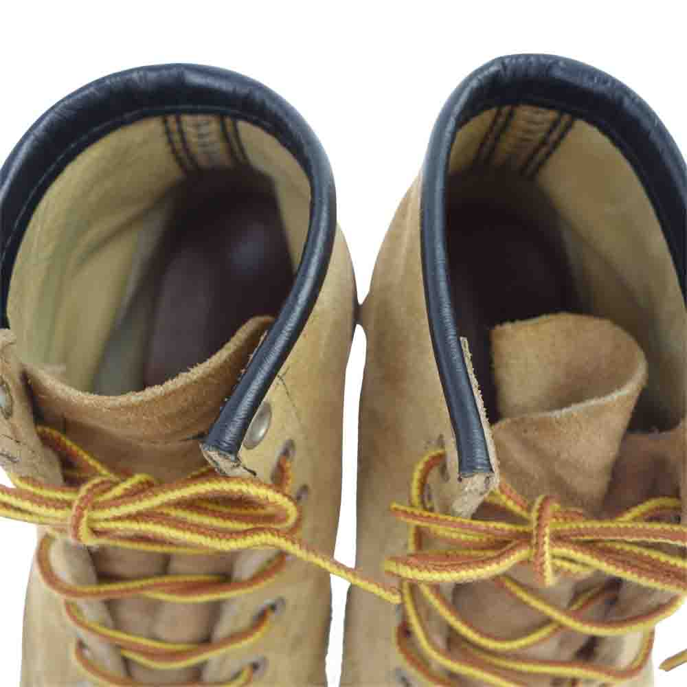 RED WING レッドウィング 8173 6inch CLASSIC MOC TO モック トゥ レースアップ ブーツ スエード ライトブラウン系 7【中古】