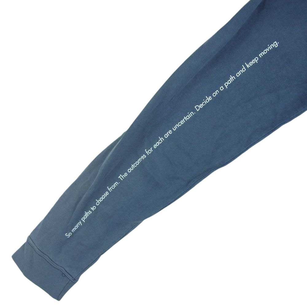 WTAPS ダブルタップス WAY OF LIFE BULLINK バックプリント 長袖 Tシャツ コットン グレー系 S【中古】