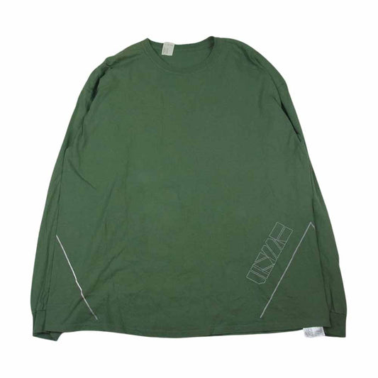 N.HOOLYWOOD エヌハリウッド 9221-CS86 LONG SLEEVE SHIRT (USMC)  長袖 Tシャツ グリーン系 42【中古】