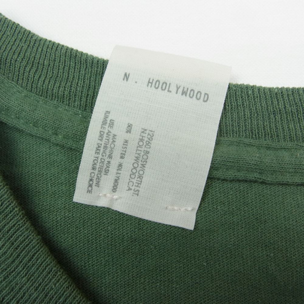 N.HOOLYWOOD エヌハリウッド 9221-CS86 LONG SLEEVE SHIRT (USMC)  長袖 Tシャツ グリーン系 42【中古】