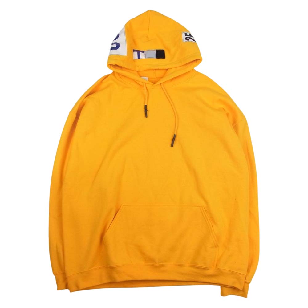 N.HOOLYWOOD エヌハリウッド 9212-CS80 HOODED PARKA エナメルパッチ フーデッド パーカー イエロー イエロー系 40【中古】