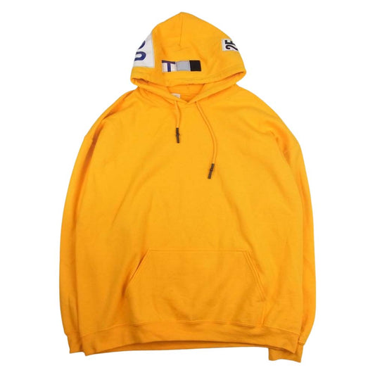 N.HOOLYWOOD エヌハリウッド 9212-CS80 HOODED PARKA エナメルパッチ フーデッド パーカー イエロー イエロー系 40【中古】