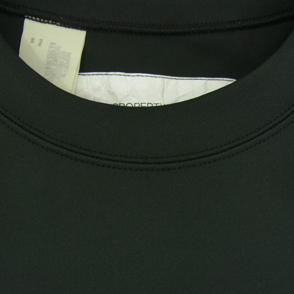 N.HOOLYWOOD エヌハリウッド 9211-CS03-004 DURABLE SHIRT オーバーサイズ エステル 長袖 Tシャツ ダークグリーン系 42【中古】