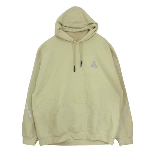 N.HOOLYWOOD エヌハリウッド 9221-CS80 HOODED SWEATSHIRT(ARMY) アーミー フーデッド スウェットシャツ パーカー オフホワイト系 42【中古】