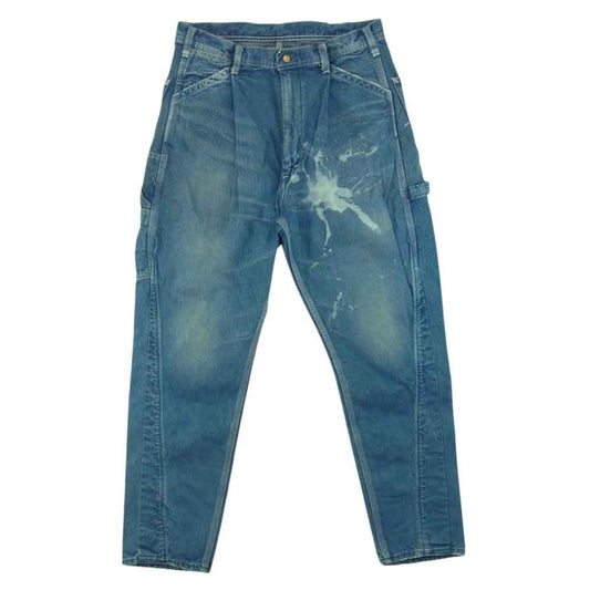 N.HOOLYWOOD エヌハリウッド LB0098 × LEE タック ペインター デニムパンツ  インディゴブルー系 38【中古】