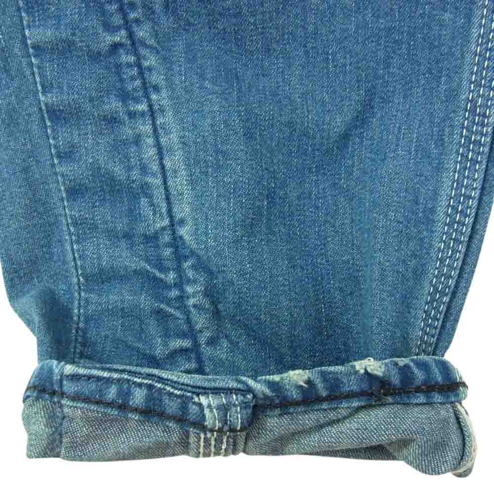 N.HOOLYWOOD エヌハリウッド LB0098 × LEE タック ペインター デニムパンツ  インディゴブルー系 38【中古】