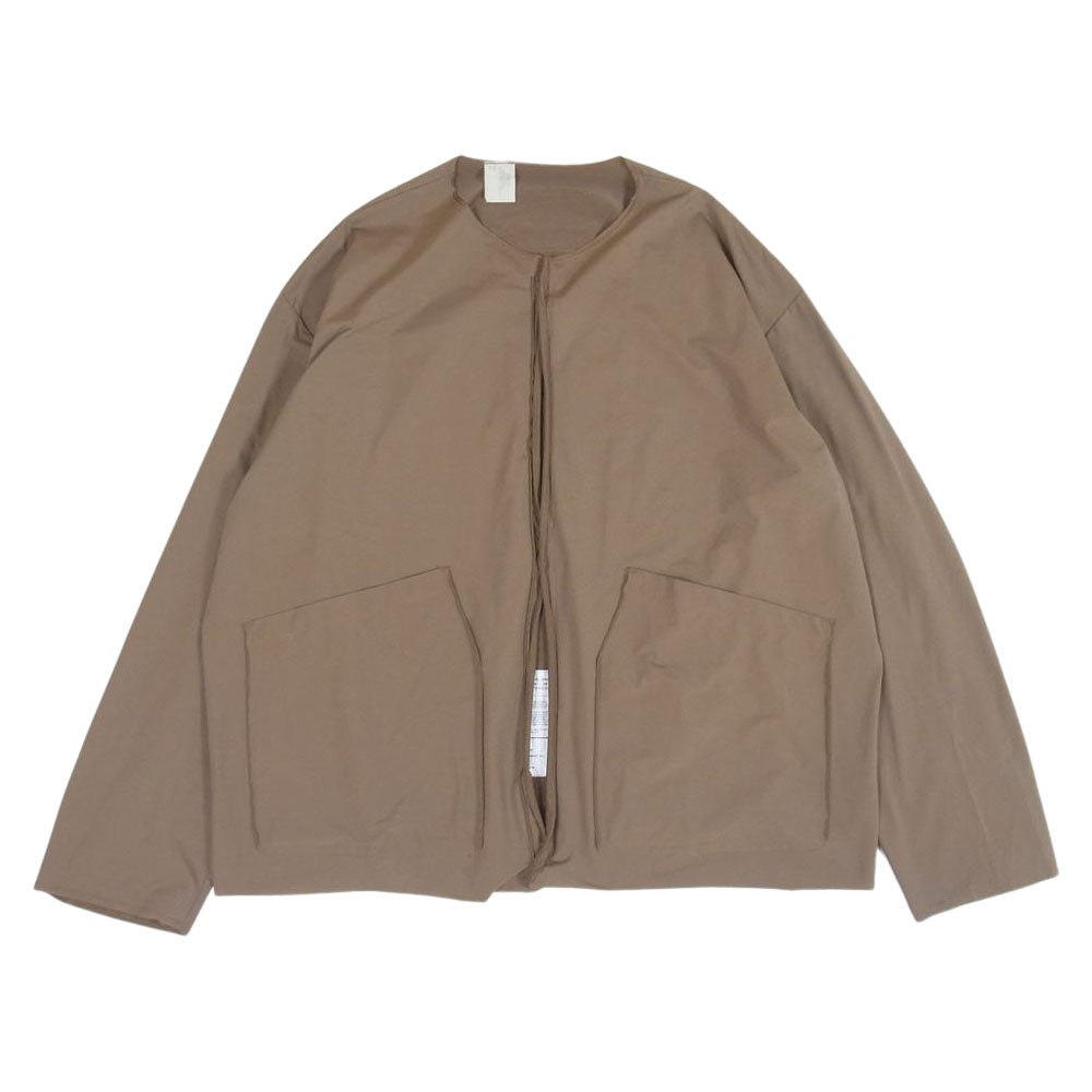 N.HOOLYWOOD エヌハリウッド 21SS 9211-SH07-010 SHIRT CARDIGAN シャツ カーディガン ブラウン系 42【中古】