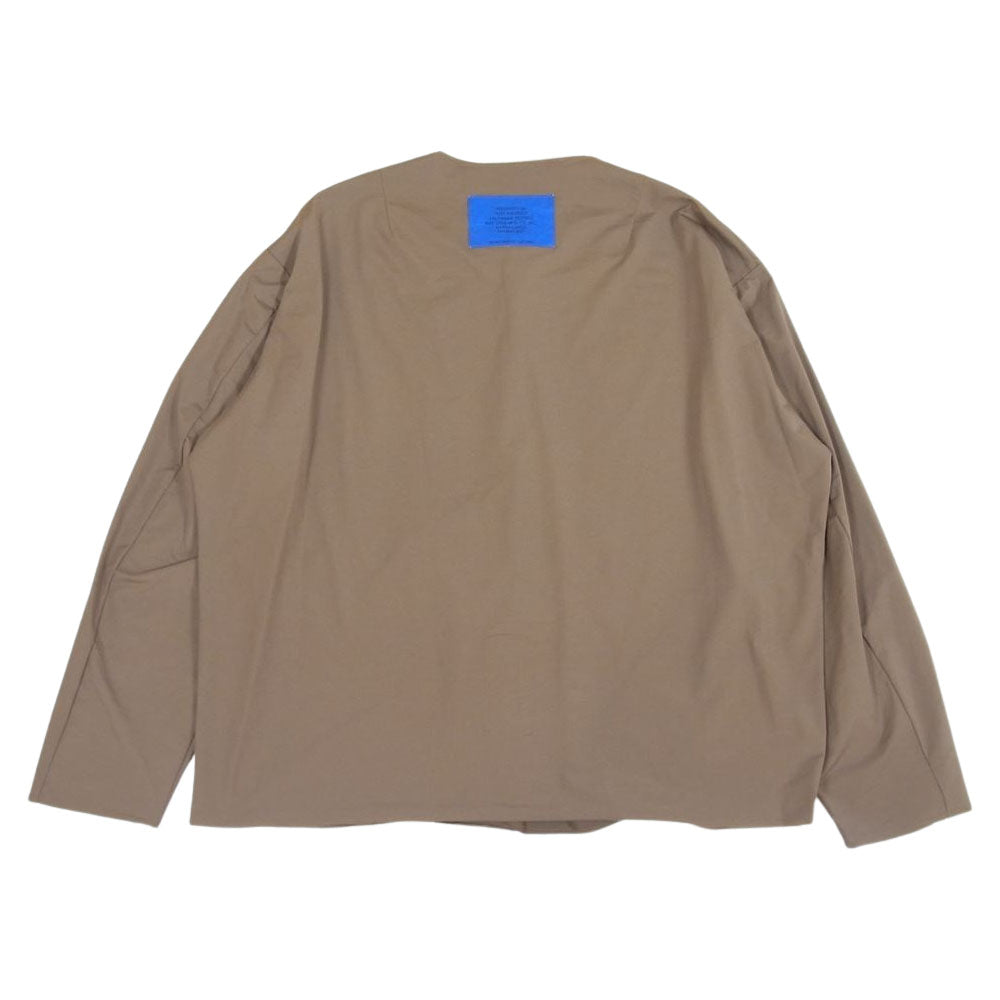 N.HOOLYWOOD エヌハリウッド 21SS 9211-SH07-010 SHIRT CARDIGAN シャツ カーディガン ブラウン系 42【中古】