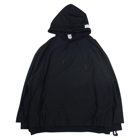 N.HOOLYWOOD エヌハリウッド 9211-CS02-024 SWEAT PARKA MOD エステルコットン裏毛 プルオーバー パーカー ブラック系 42【中古】