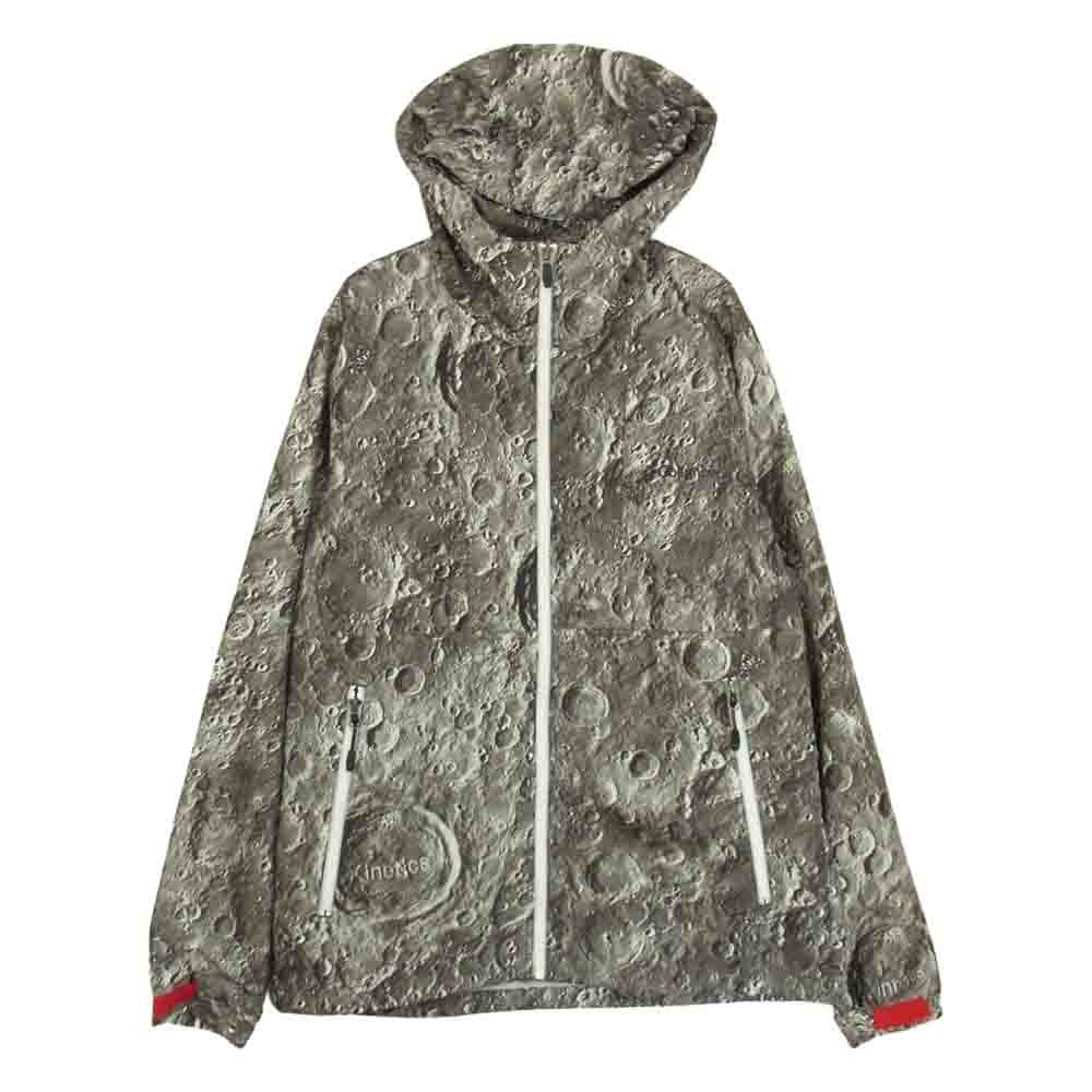 Columbia コロンビア × KINETICS  キネティクス 月面 MOON ナイロン ジャケット グレー系 L【中古】
