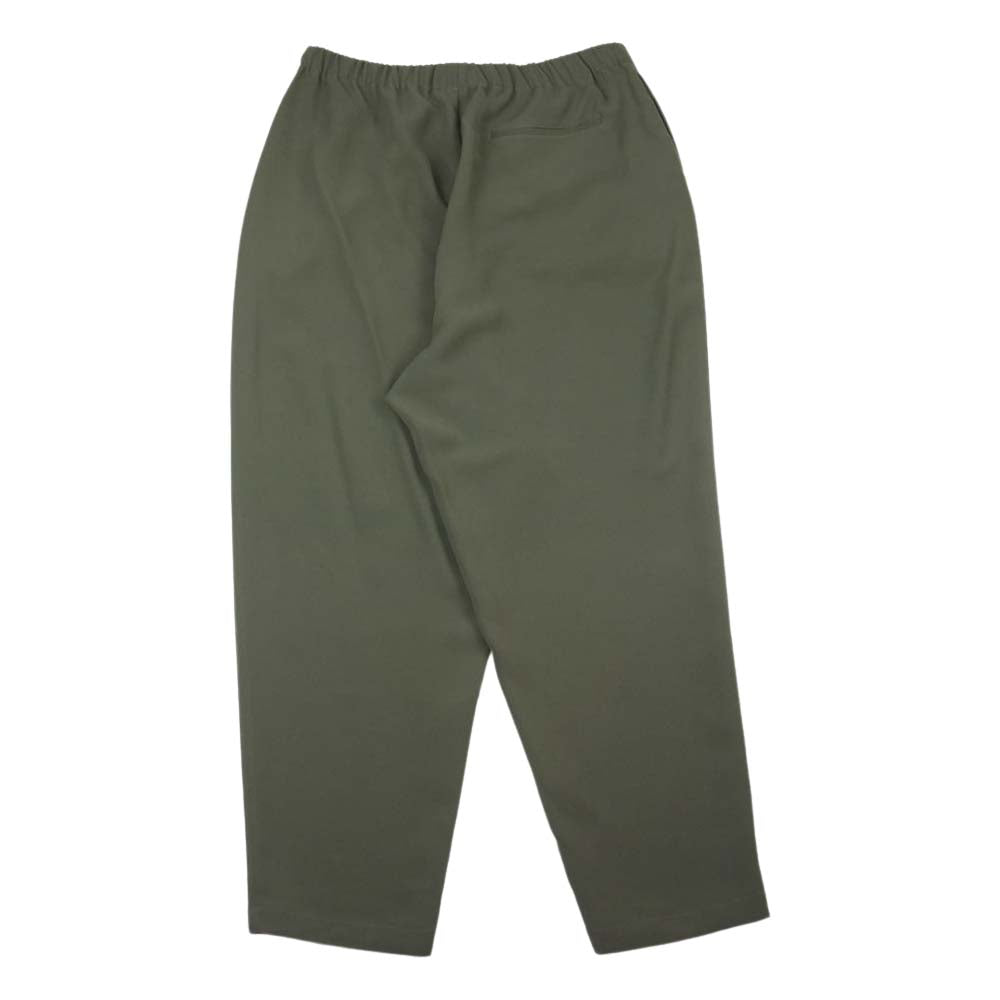 N.HOOLYWOOD エヌハリウッド 1212-CP01-001 TAPERED EASY PANTS テーパード イージー パンツ カーキ系 42【美品】【中古】