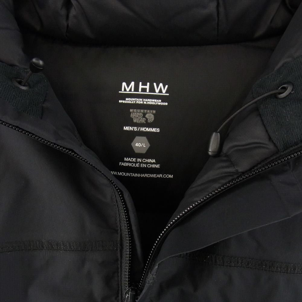 N.HOOLYWOOD エヌハリウッド OE0530 MOUNTAIN Hardwear マウンテンハードウェア ダウン ジャケット ブラック系 L【中古】