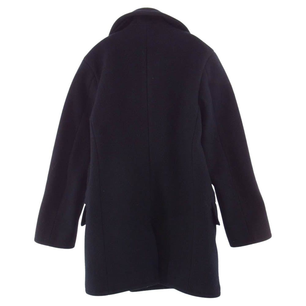 Buzz Rickson's バズリクソンズ TYPE PEA COAT NAVAL CLOTHING FACTORY WOOL LINING Pコート ピーコート ネイビー系 36【中古】