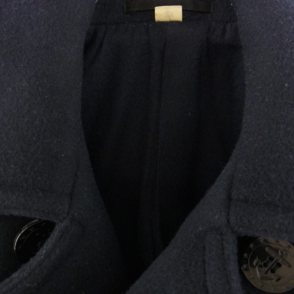 Buzz Rickson's バズリクソンズ TYPE PEA COAT NAVAL CLOTHING FACTORY WOOL LINING Pコート ピーコート ネイビー系 36【中古】