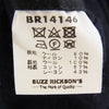 Buzz Rickson's バズリクソンズ TYPE PEA COAT NAVAL CLOTHING FACTORY WOOL LINING Pコート ピーコート ネイビー系 36【中古】
