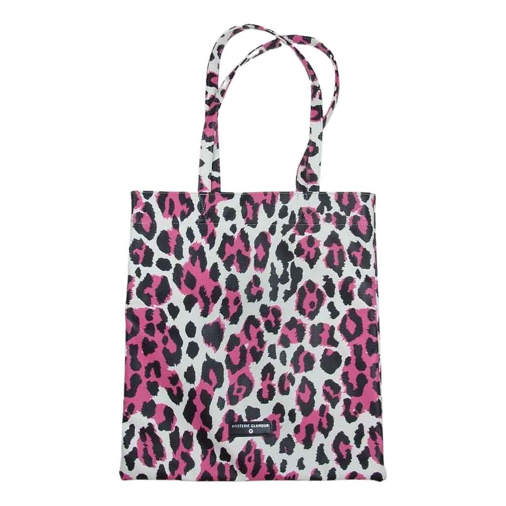 HYSTERIC GLAMOUR ヒステリックグラマー DREAM BABY DREAM レオパード柄 トート バッグ マルチカラー系【中古】