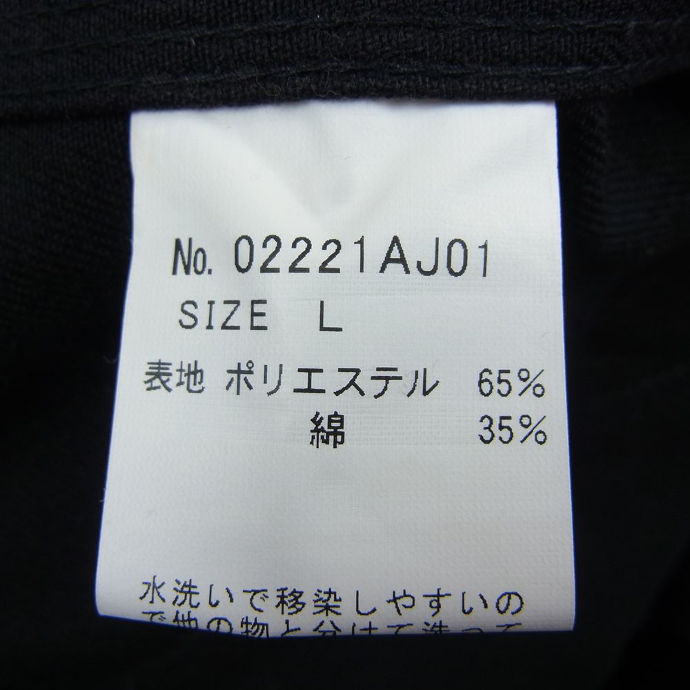 HYSTERIC GLAMOUR ヒステリックグラマー 02221AJ01 HYS COLLEGE カバーオール ジャケット ブラック系 L【中古】