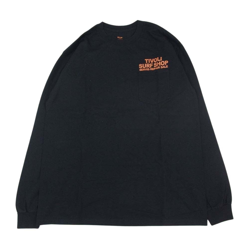Psicom サイコム Long Sleeve ISUMI RECORD ロンT 長袖 Tシャツ ブラック  ブラック系 L【中古】