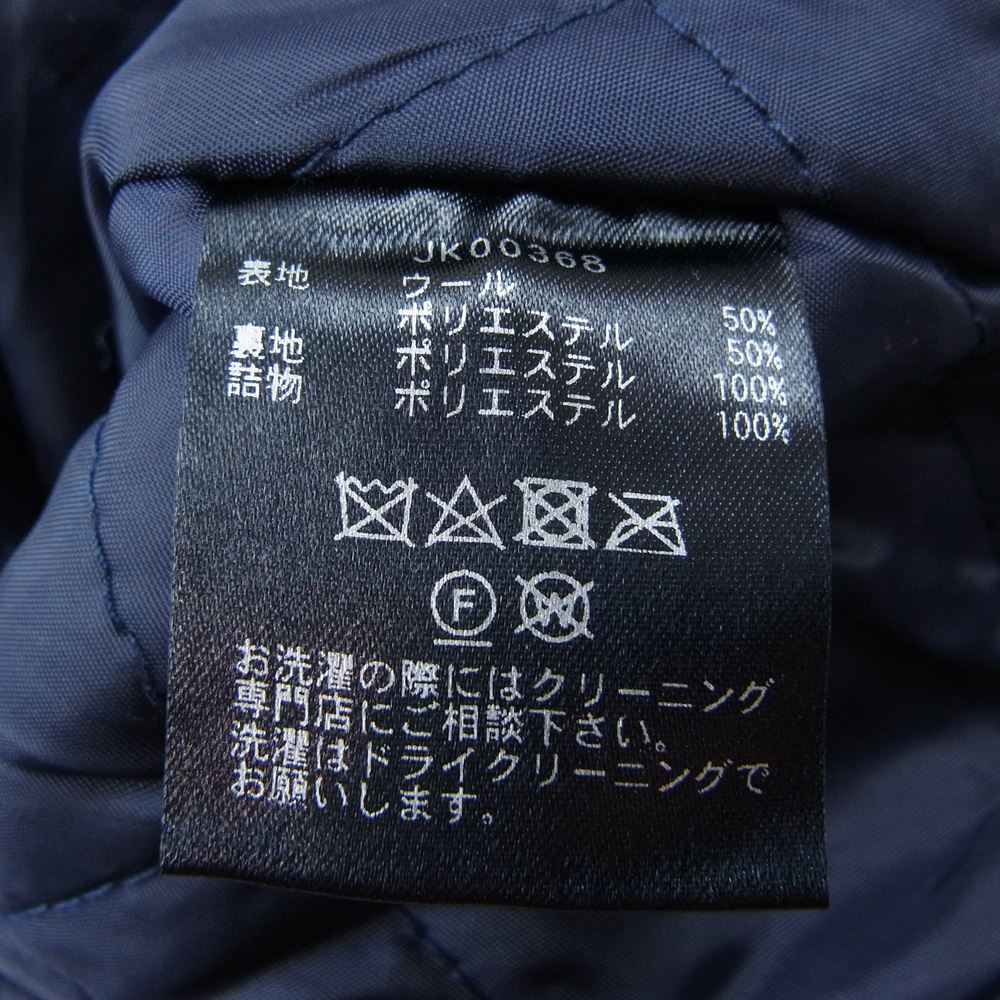 HUF ハフ HUF 20 YEAR CLASSIC H VARSITY JACKET スタジャン スタジアム ジャンパー ネイビー系 L【新古品】【未使用】【中古】
