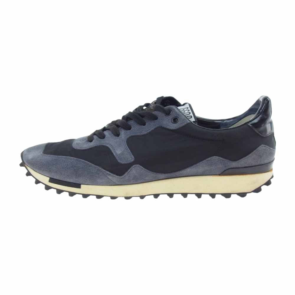 GOLDEN GOOSE ゴールデングース G30MS456.A4 STARLAND スターランド ローカット スニーカー グレー系 ブラック系 43【中古】