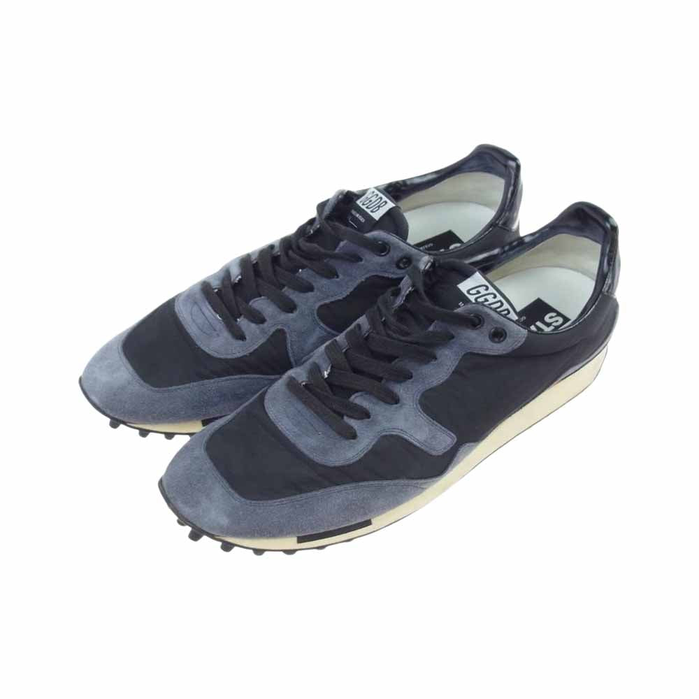 GOLDEN GOOSE ゴールデングース G30MS456.A4 STARLAND スターランド ローカット スニーカー グレー系 ブラック系 43【中古】