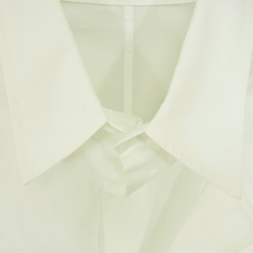 Yohji Yamamoto POUR HOMME ヨウジヤマモトプールオム 20AW HR-B23-053 ノー フィクシング ブロード クロス シャツ ホワイト系 3【中古】