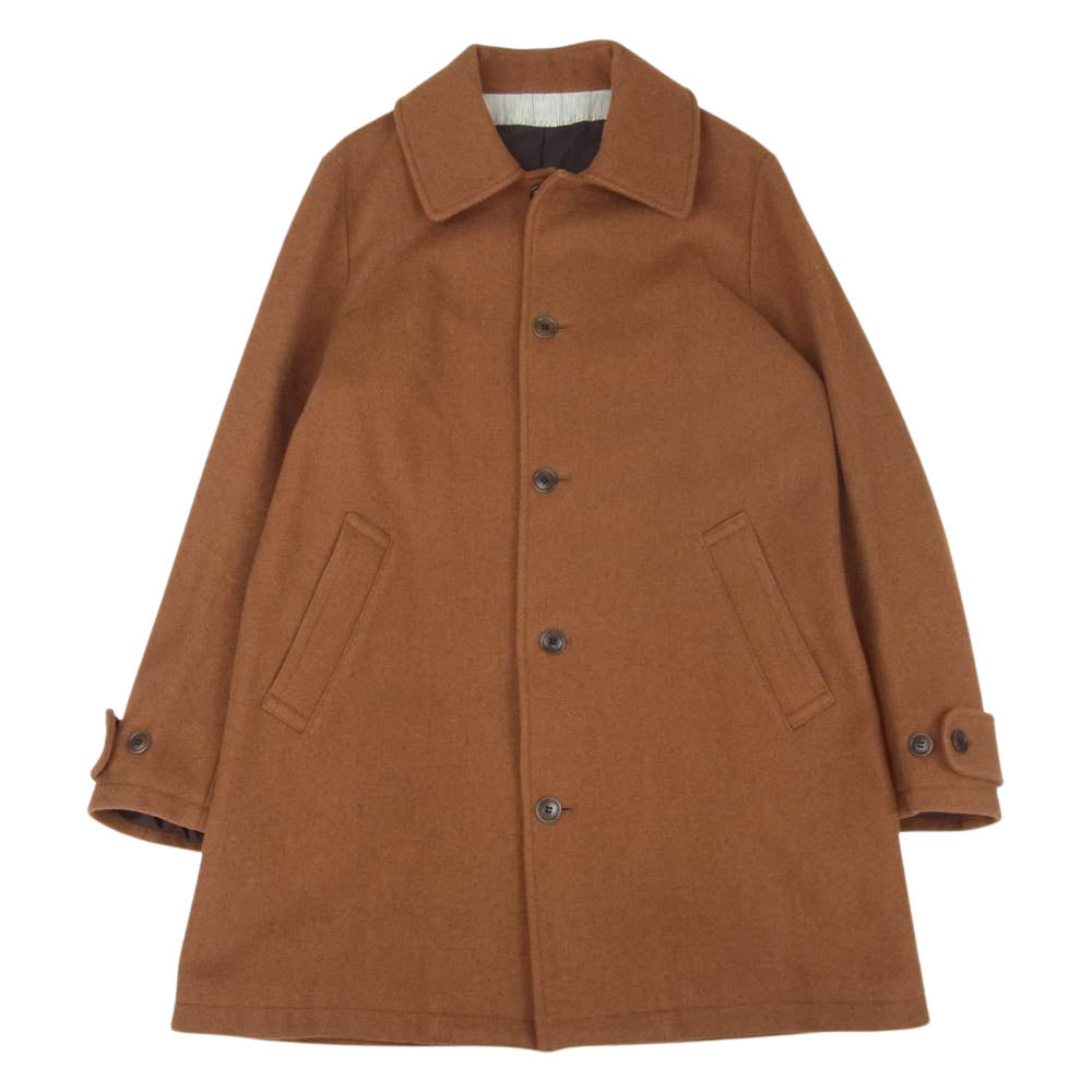VISVIM ビズビム 16AW 0116205013013 HERGE COAT(VTG TWEED) ウール ツイード コート ブラウン系 3【中古】