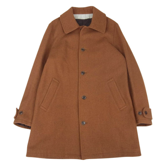 VISVIM ビズビム 16AW 0116205013013 HERGE COAT(VTG TWEED) ウール ツイード コート ブラウン系 3【中古】