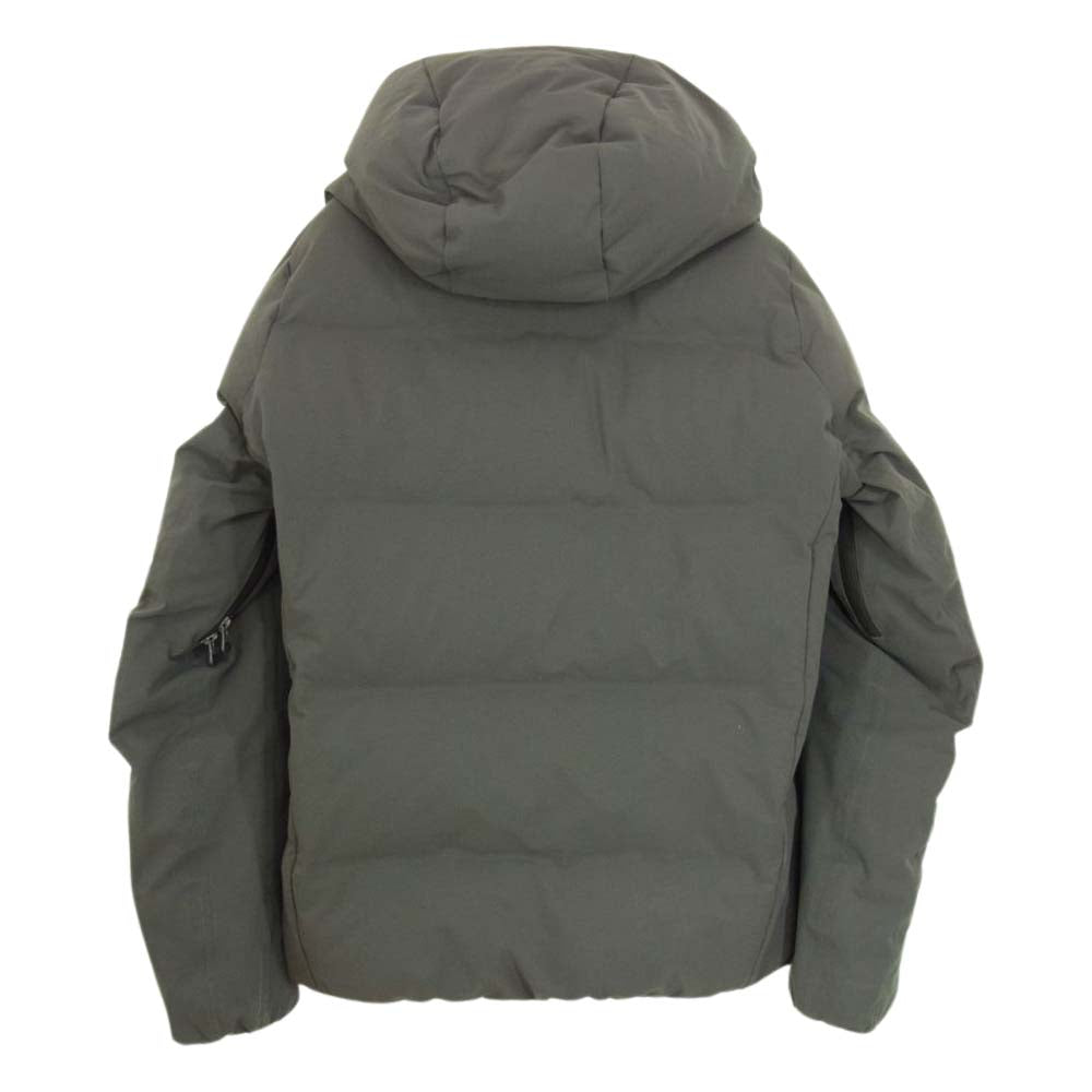 DESCENTE デサント DOR-C7854 ALLTERRAIN オルテライン 水沢ダウン ANCHOR アンカー フード ダウン ジャケット グレー系 M【中古】
