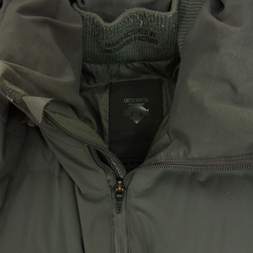 DESCENTE デサント DOR-C7854 ALLTERRAIN オルテライン 水沢ダウン ANCHOR アンカー フード ダウン ジャケット グレー系 M【中古】