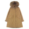 WOOLRICH ウールリッチ WWOU0646 国内正規品 KEYSTONE PARKA キーストーン パーカ フーディ ダウン ジャケット ライトブラウン系 M【美品】【中古】