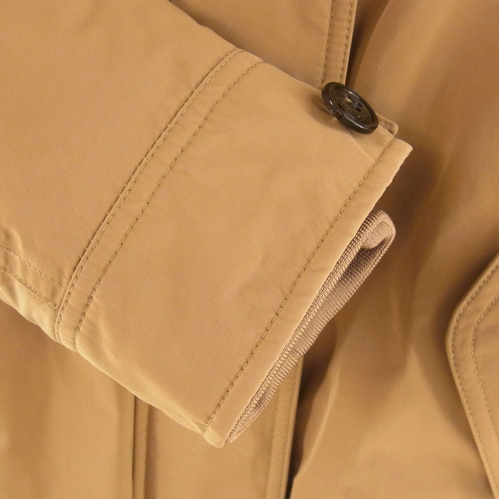 WOOLRICH ウールリッチ WWOU0646 国内正規品 KEYSTONE PARKA キーストーン パーカ フーディ ダウン ジャケット ライトブラウン系 M【美品】【中古】