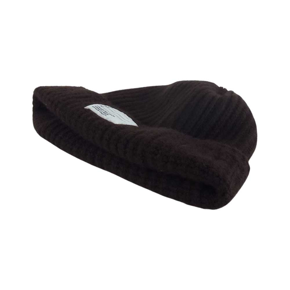 VISVIM ビズビム 14AW 0114203003016 14AW KNIT BEANIE WOOL ニット ビーニー ウール ブラウン ブラウン系 F【中古】