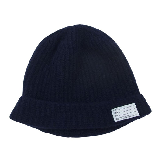 VISVIM ビズビム 19AW 0119203003027 KNIT BEANIE WOOL ニット ビーニー ウール ネイビー ネイビー系 F【中古】