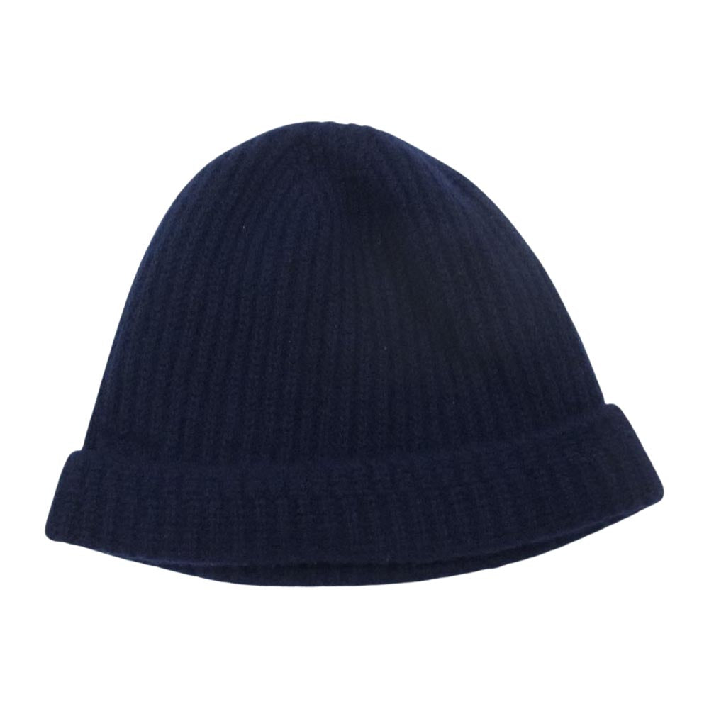 VISVIM ビズビム 19AW 0119203003027 KNIT BEANIE WOOL ニット ビーニー ウール ネイビー ネイビー系 F【中古】