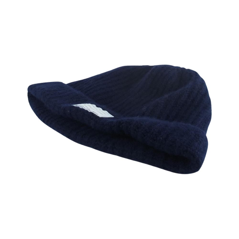 VISVIM ビズビム 19AW 0119203003027 KNIT BEANIE WOOL ニット ビーニー ウール ネイビー ネイビー系 F【中古】