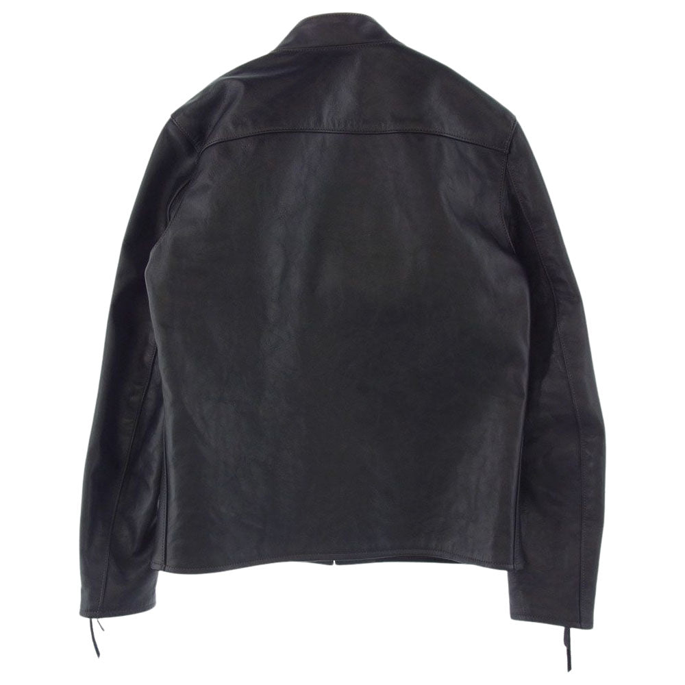 The REAL McCOY'S ザリアルマッコイズ BUCO ブコ J-100 黒芯 ホースハイド シングル ライダース ジャケット ブラック系 36【美品】【中古】