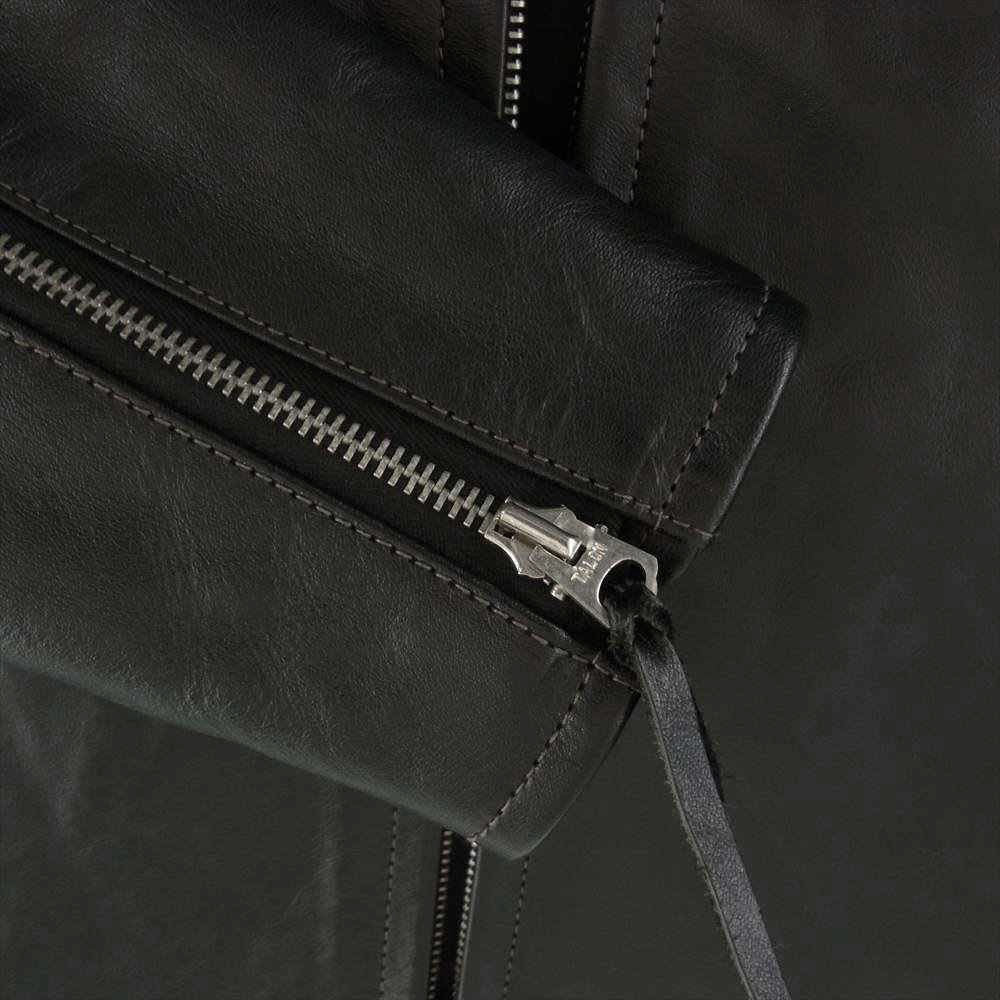 The REAL McCOY'S ザリアルマッコイズ BUCO ブコ J-100 黒芯 ホースハイド シングル ライダース ジャケット ブラック系 36【美品】【中古】